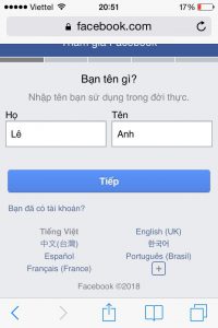 facebook mới trên điện thoại