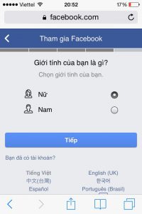 tạo tài khoản facebook mới trên điện thoại ảnh 4