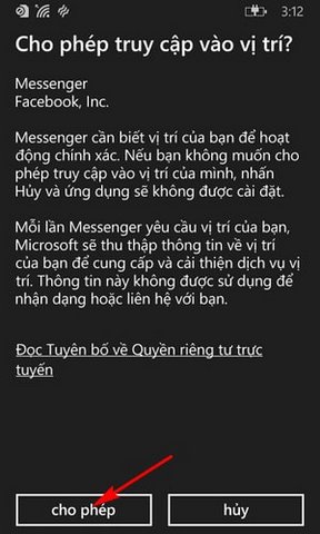 Hướng dẫn cài đặt tin nhắn Facebook trên iPhone, Android và Windows Phone 07