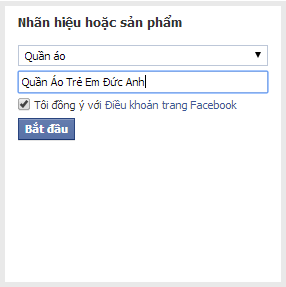 Bước 3: Chọn kiểu trang Fanpage mà bạn muốn tạo