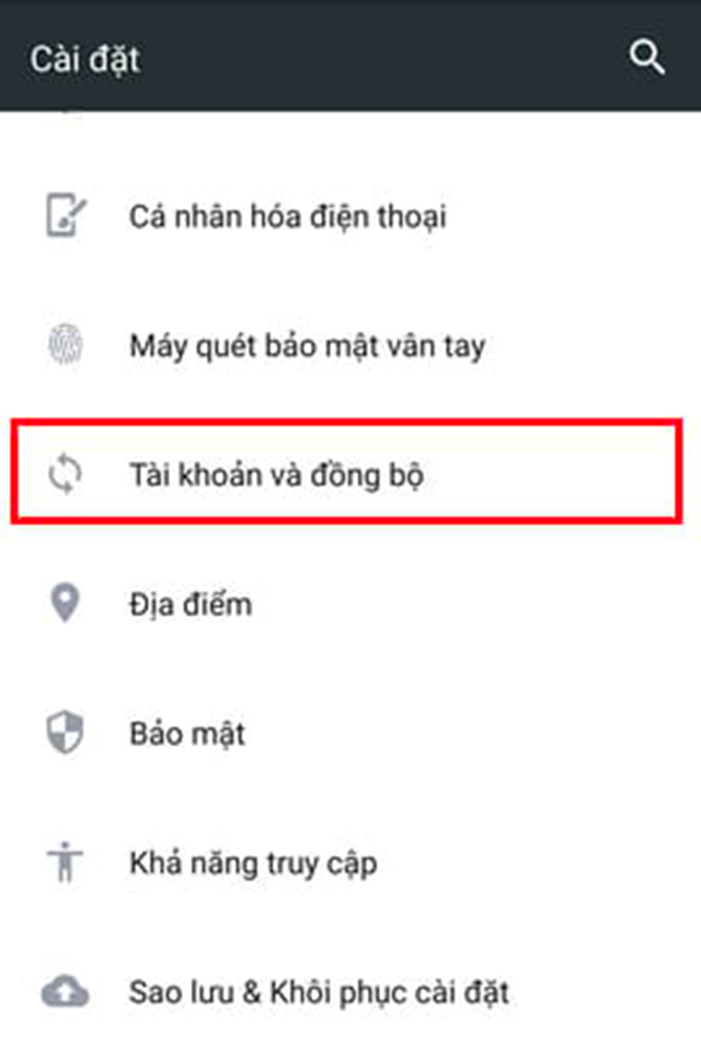 cách xóa tài khoản Google trên điện thoại