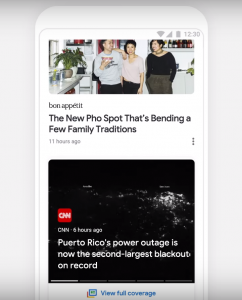 Bản tin trên Google