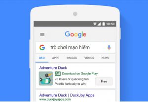 Hiển thị ứng dụng của bạn cho người dùng