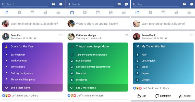 Trải nghiệm tính năng tạo danh sách mới toanh trên Facebook tính năng tạo danh sách trên facebook