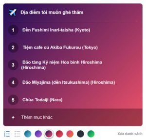 tính năng tạo danh sách trên facebook 4