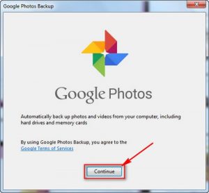 sử dụng google photos
