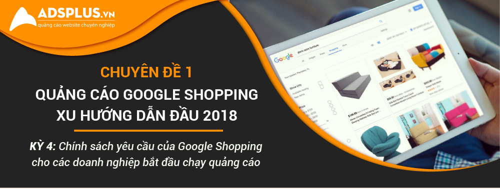 yêu cầu của google shopping