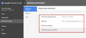 hướng dẫn cài đặt google shopping