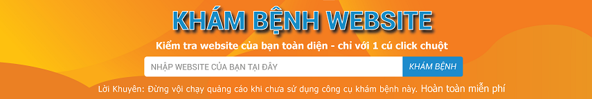 kiểm tra tốc độ website miễn phí