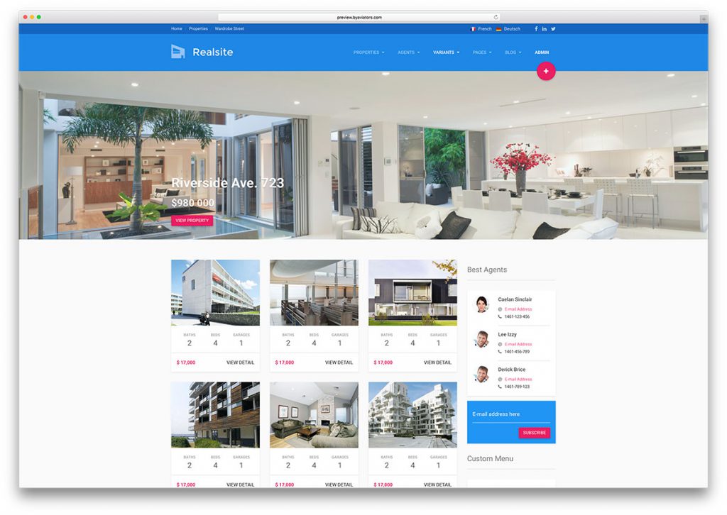 REALSITE thiết kế web