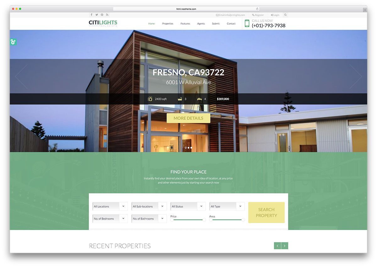CITILIGHTS thiết kế web