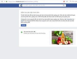 Hướng dẫn cách kiểm tra text Facebook để chạy quảng cáo mới nhất 2018