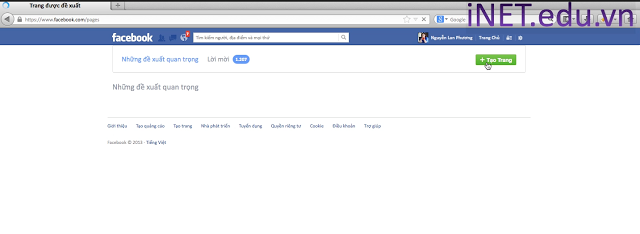 tạo sho bán hàng trên Facebook