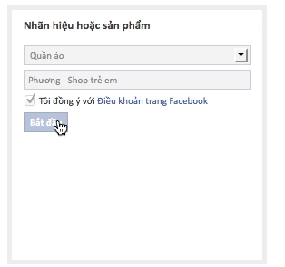 tạo sho bán hàng trên Facebook