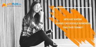 quảng cáo Google AdWords cho thời trang