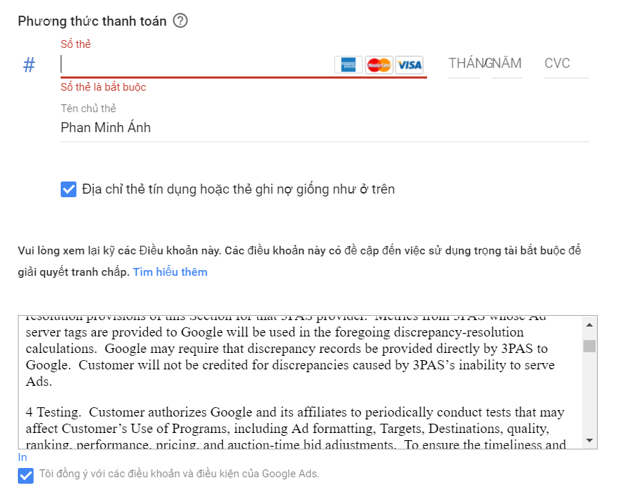 tự chạy quảng cáo google adwords