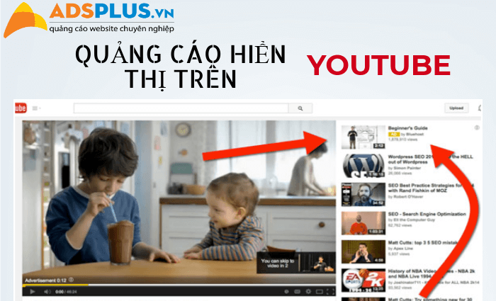 bảng giá quảng cáo trên youtube