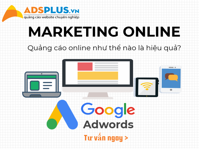 quảng cáo website hiệu quả google search