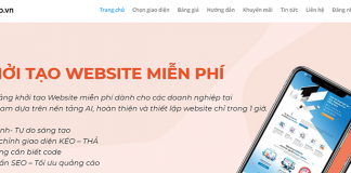 Thiết kế website miễn phí nhanh chóng cực chất với 1web.vn thiet ke website mien phi nhanh chong cuc chat