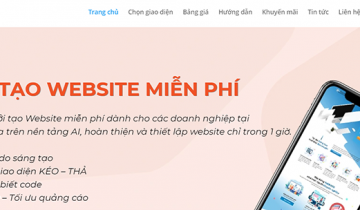 Thiết kế website miễn phí nhanh chóng cực chất với 1web.vn thiet ke website mien phi nhanh chong cuc chat