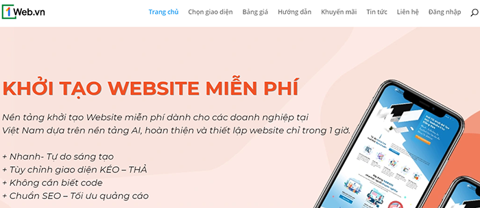 thiet ke website mien phi nhanh chong cuc chat