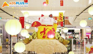trang trí tết cửa hàng 02