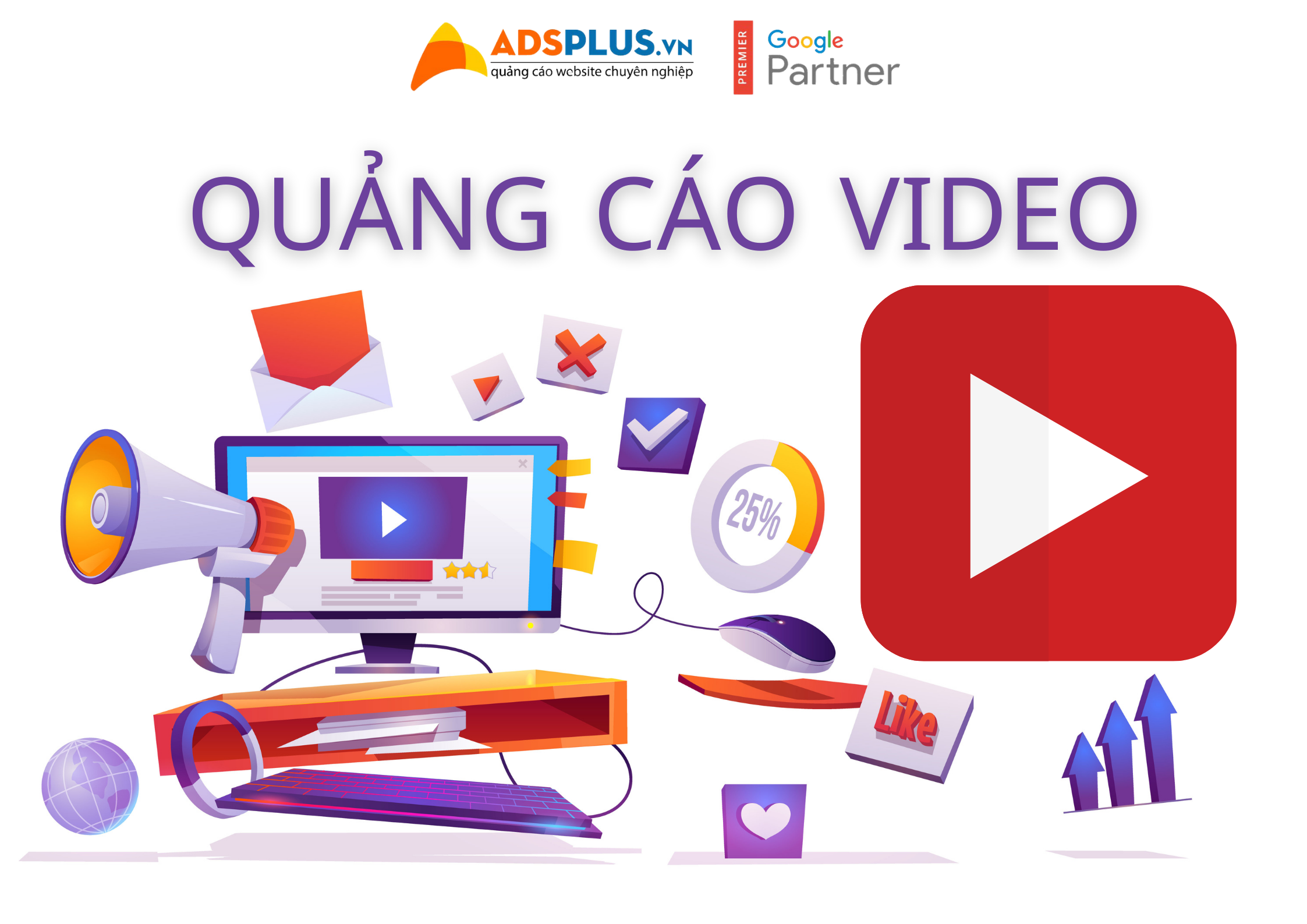 quảng cáo video youtube