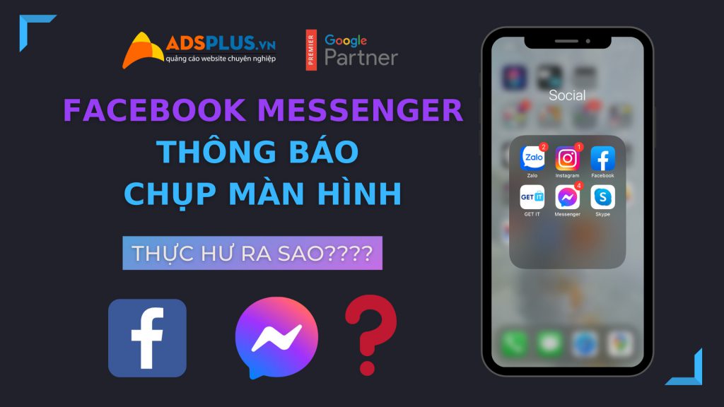 tính năng mới của Facebook Messenger hiển thị thông báo khi chụp màn hình