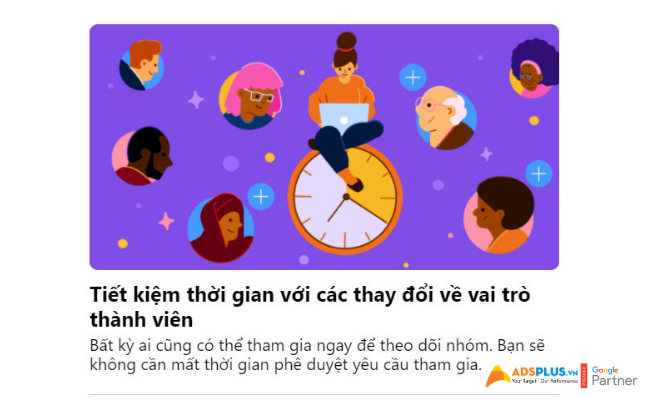 Vai trò thành viên trên trang