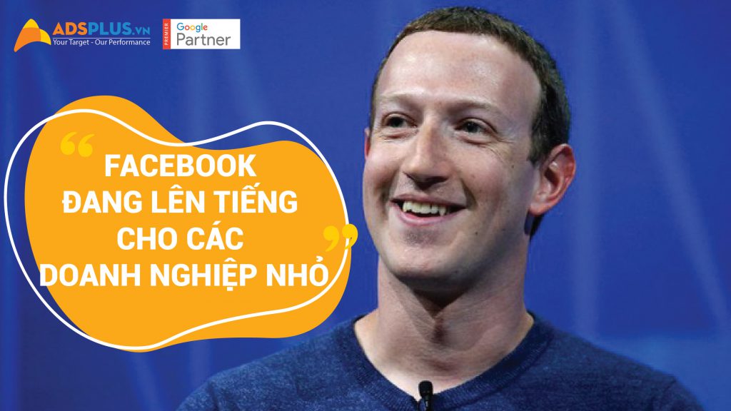 Facebook lên tiếng cho các doanh nghiệp nhỏ