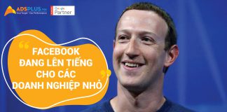 Facebook lên tiếng cho các doanh nghiệp nhỏ Facebook đang lên tiếng cho các doanh nghiệp vừa và nhỏ