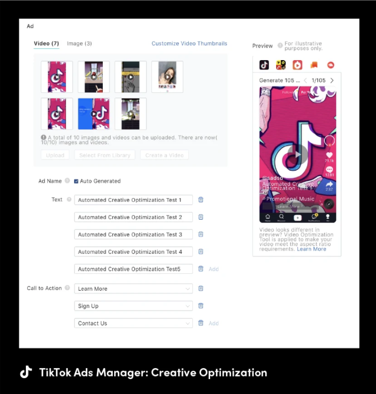Công cụ sáng tạo TikTok
