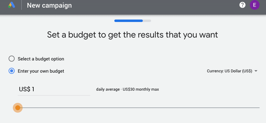 Chạy quảng cáo google ads với một chi phí nhỏ