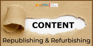 Cách cập nhật nội dung cũ bằng Republishing và Refurbishing Cách cập nhật viết lại content cũ bằng Republishing và Refurbishing