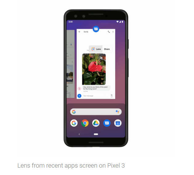 Pixel 3 - Google lens là gì