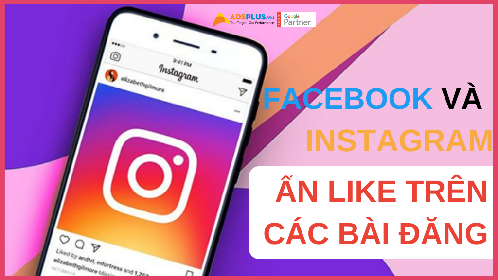 facebook và instagram ẩn like trên các bài đăng