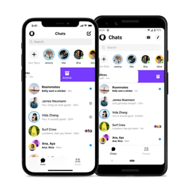 tính năng mới của messenger