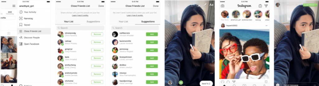 Chia sẻ Story với một nhóm VIP được chọn