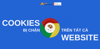 Google Ads Cookie sẽ bị chặn trên tất cả các Website cookies bị chặn trên tất cả website