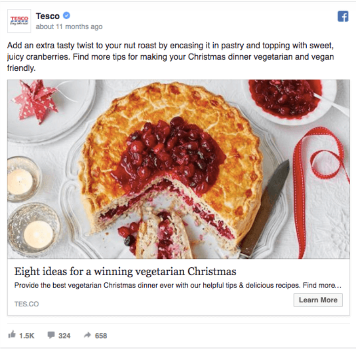 Quảng cáo ưu đãi theo mùa với Facebook Ads marketing ngành f&b