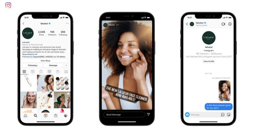 API messenger instagram