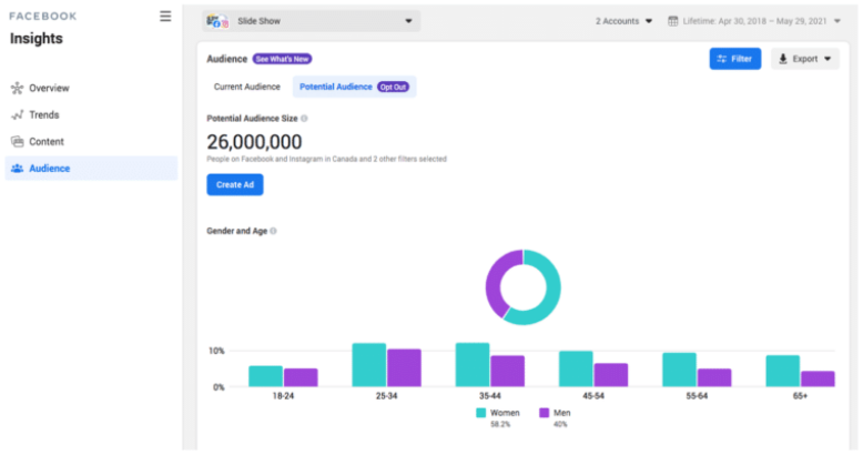 Facebook Analytics Insights