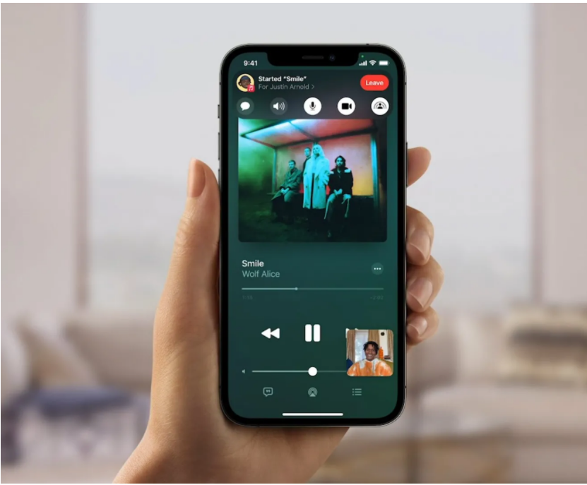 Facetime trên ios 15