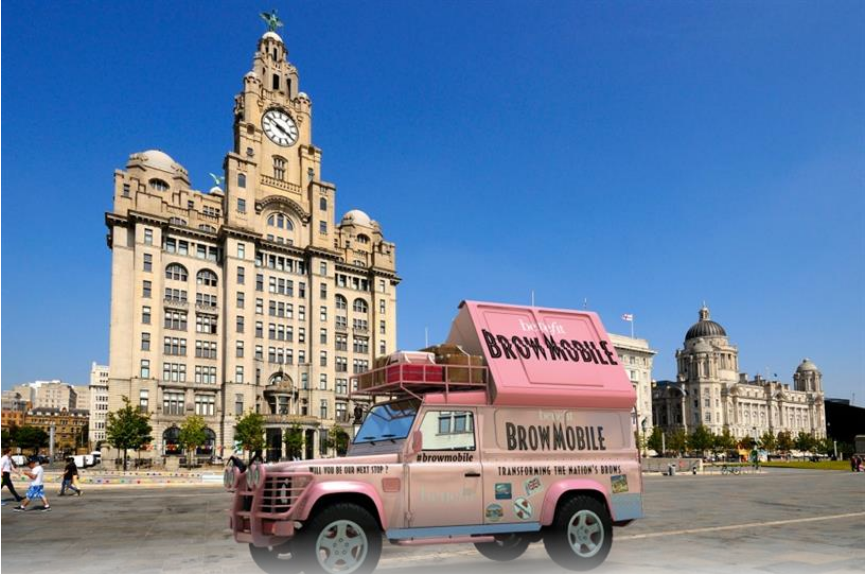 Chiến dịch "browmobile" của Benefit Cosmetic
