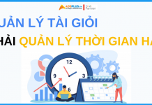 quản lý tài giỏi phải quản lý thời gian hay