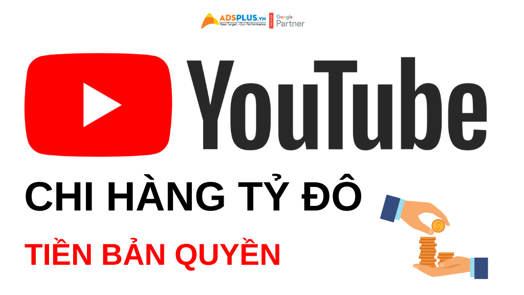 youtube news chi hàng tỷ đô tiền bản quyền