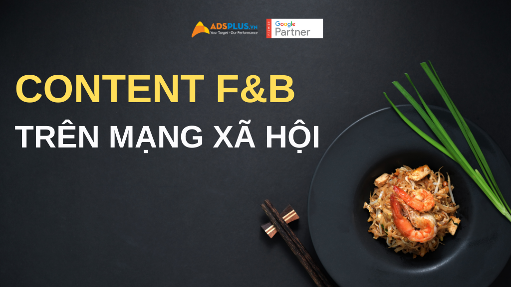content f&b trên mạng xã hội