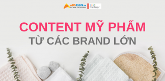 Các mẫu content mỹ phẩm hoàn hảo đến từ các ông lớn content mỹ phẩm từ các brand lớn