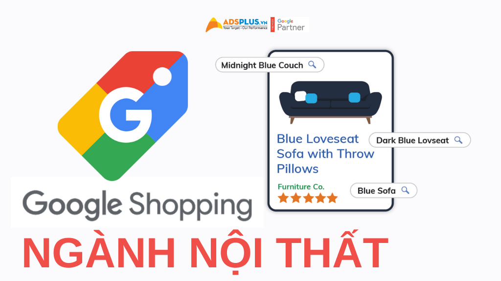 google shopping ngành nội thất