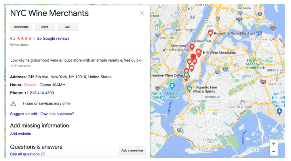 google my business